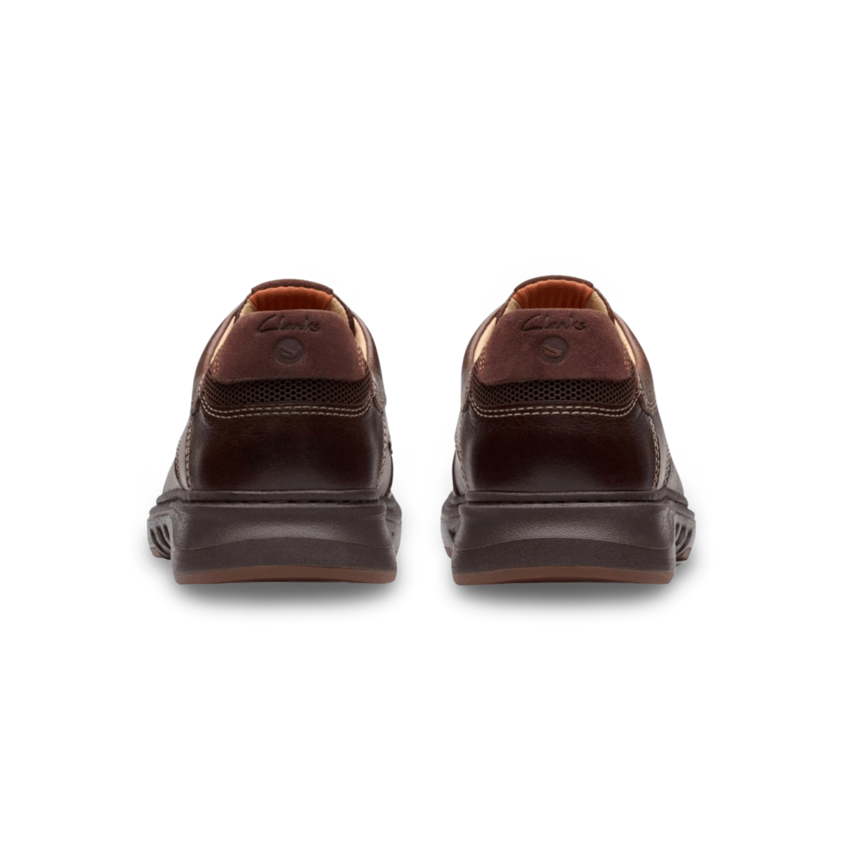 Clarks Men's Un Briley Lace Mahogany Leather - 3018232 - Tip Top Shoes of New York