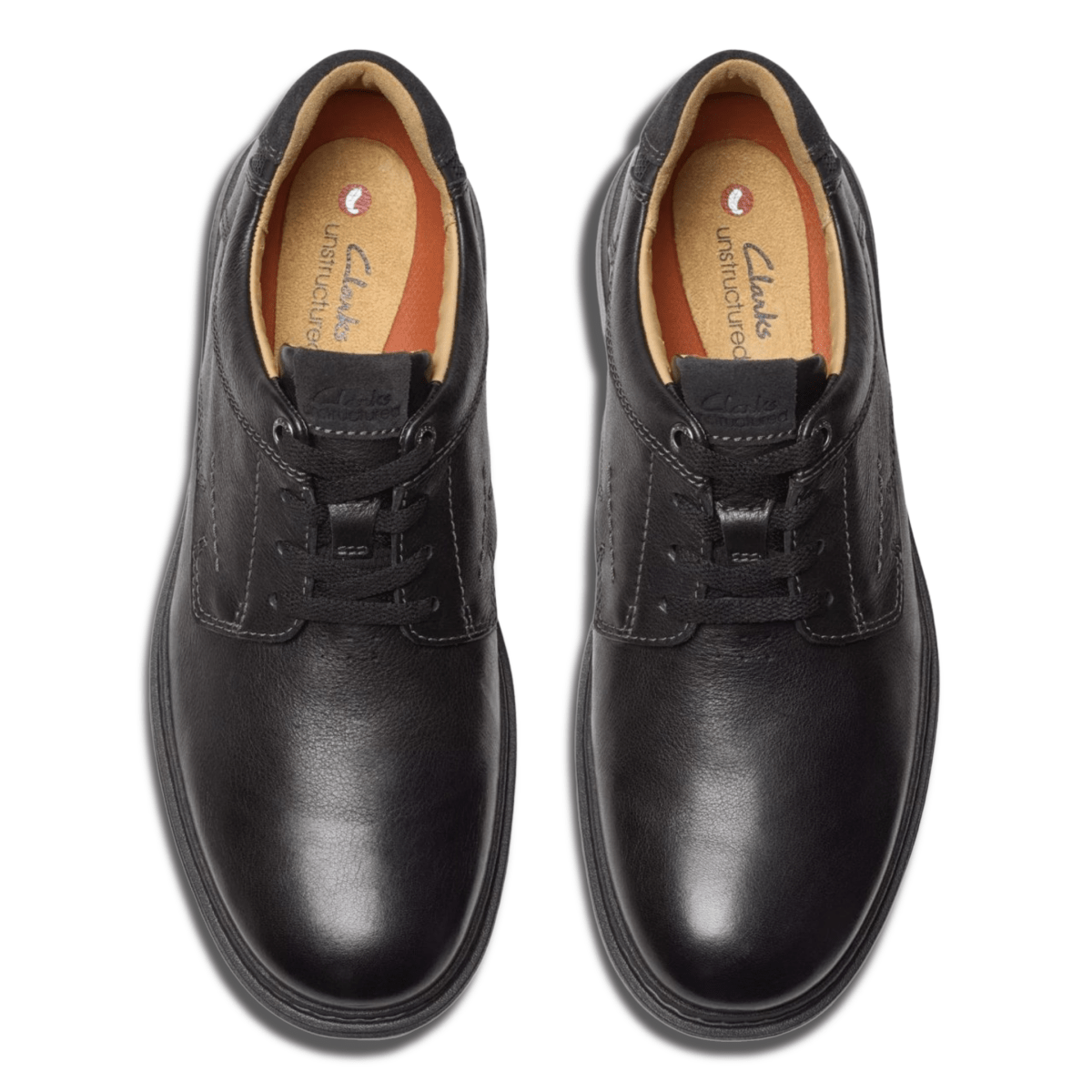 Clarks Men's Un Briley Pace Black Leather - 3018191 - Tip Top Shoes of New York