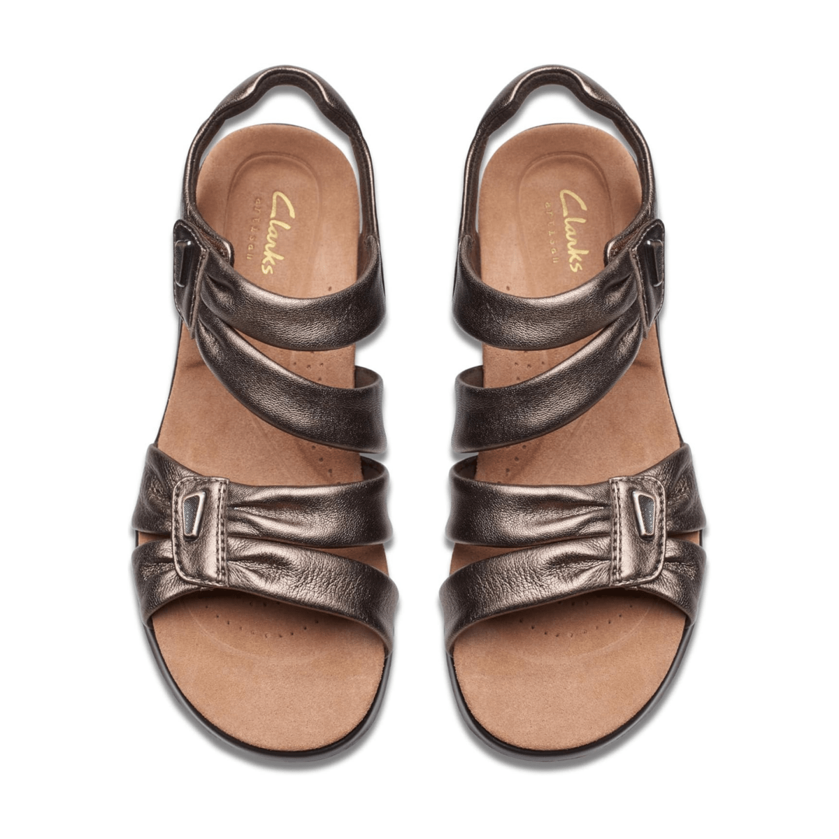 Clarks Women's Kitly Ave Bronze Leather - 9022292 - Tip Top Shoes of New York