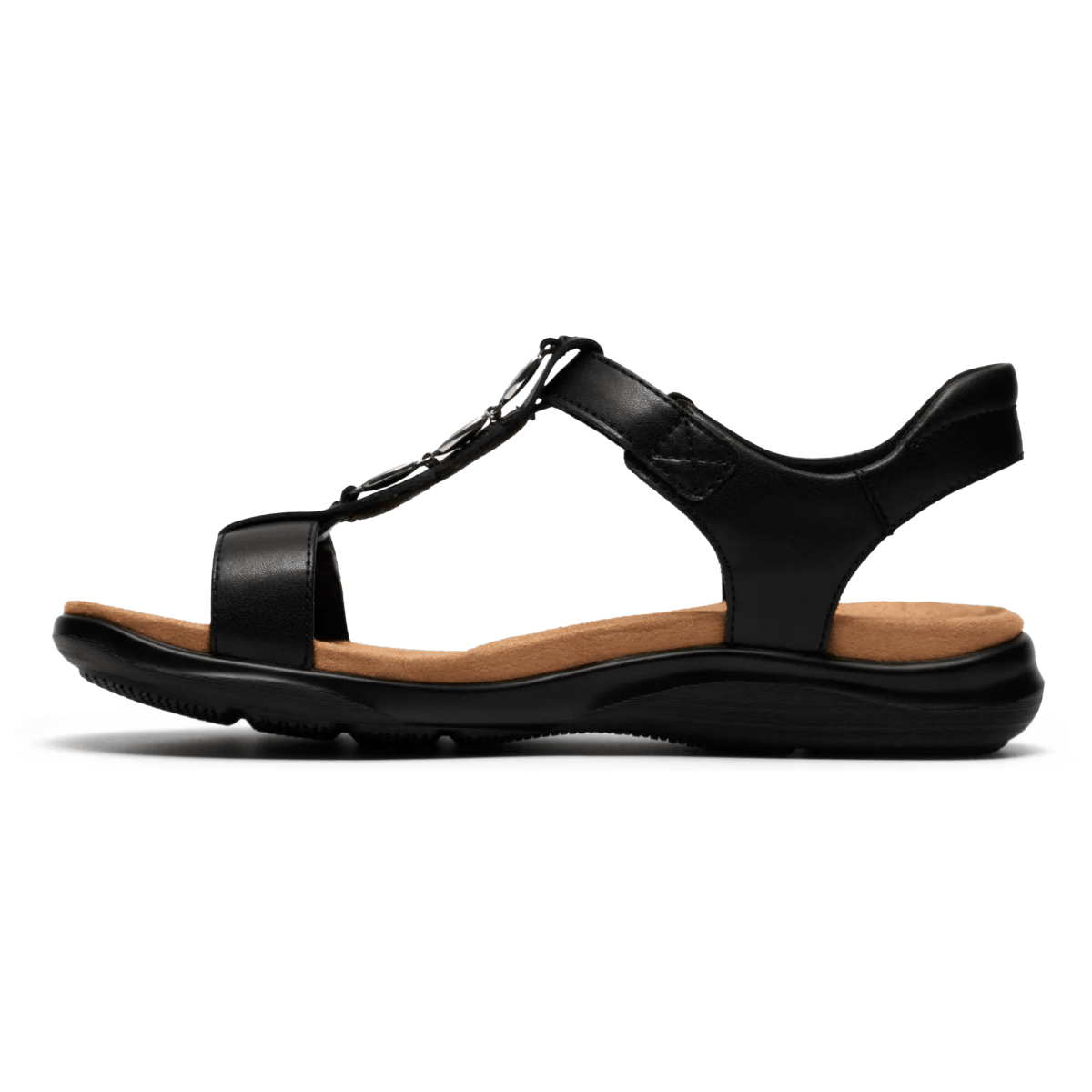 Clarks Women's Kitly Gem Black Leather - 9032311 - Tip Top Shoes of New York