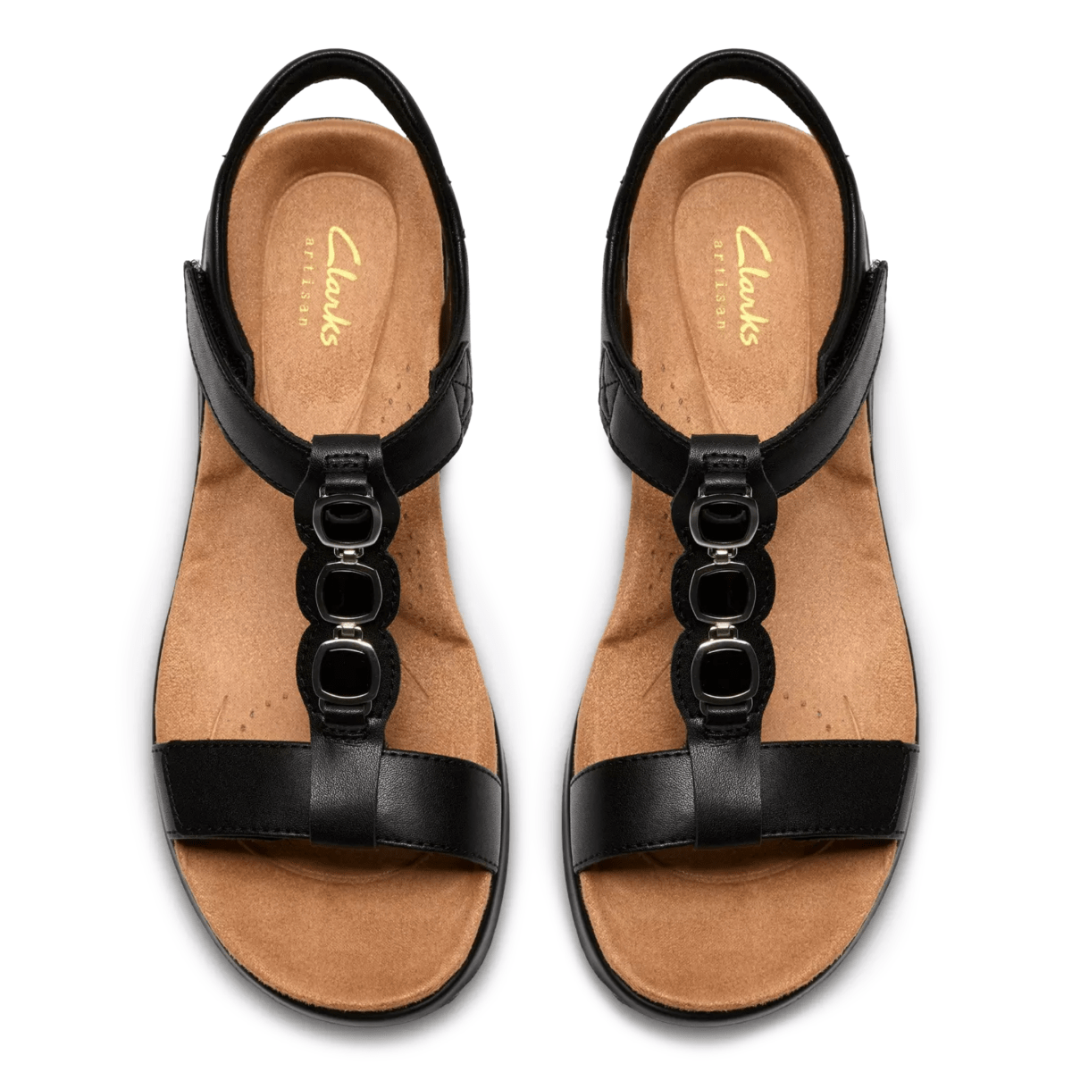 Clarks Women's Kitly Gem Black Leather - 9032311 - Tip Top Shoes of New York
