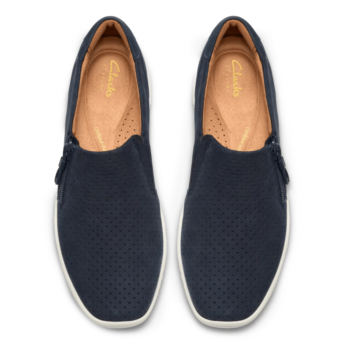 Clarks Women's Lynell Sky Navy Nubuck - 9032358 - Tip Top Shoes of New York