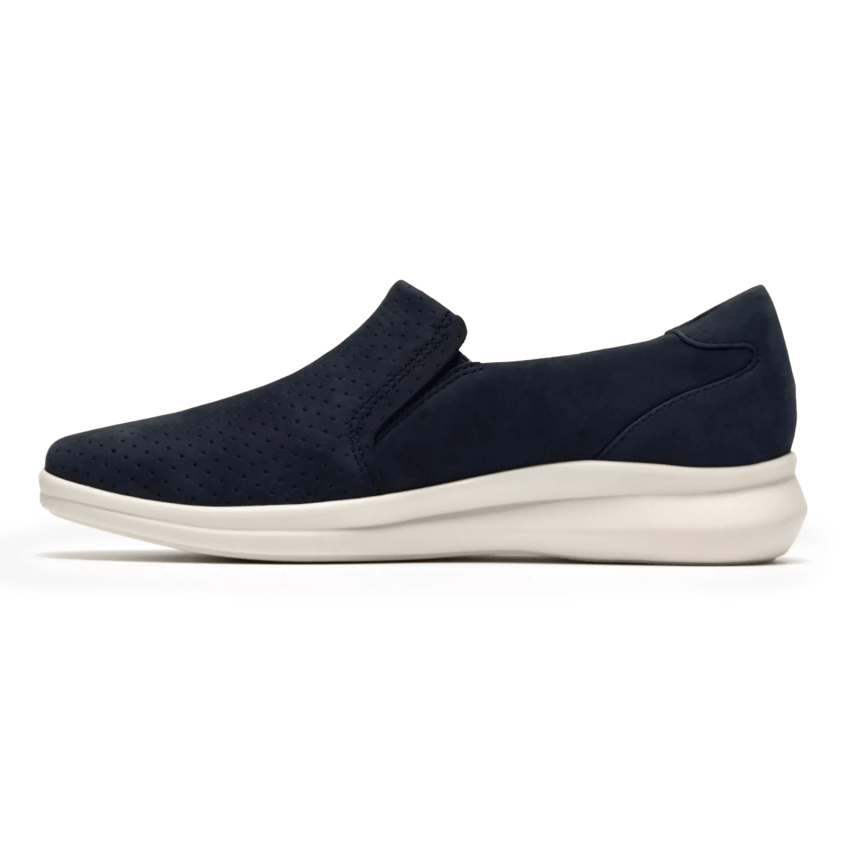 Clarks Women's Lynell Sky Navy Nubuck - 9032358 - Tip Top Shoes of New York