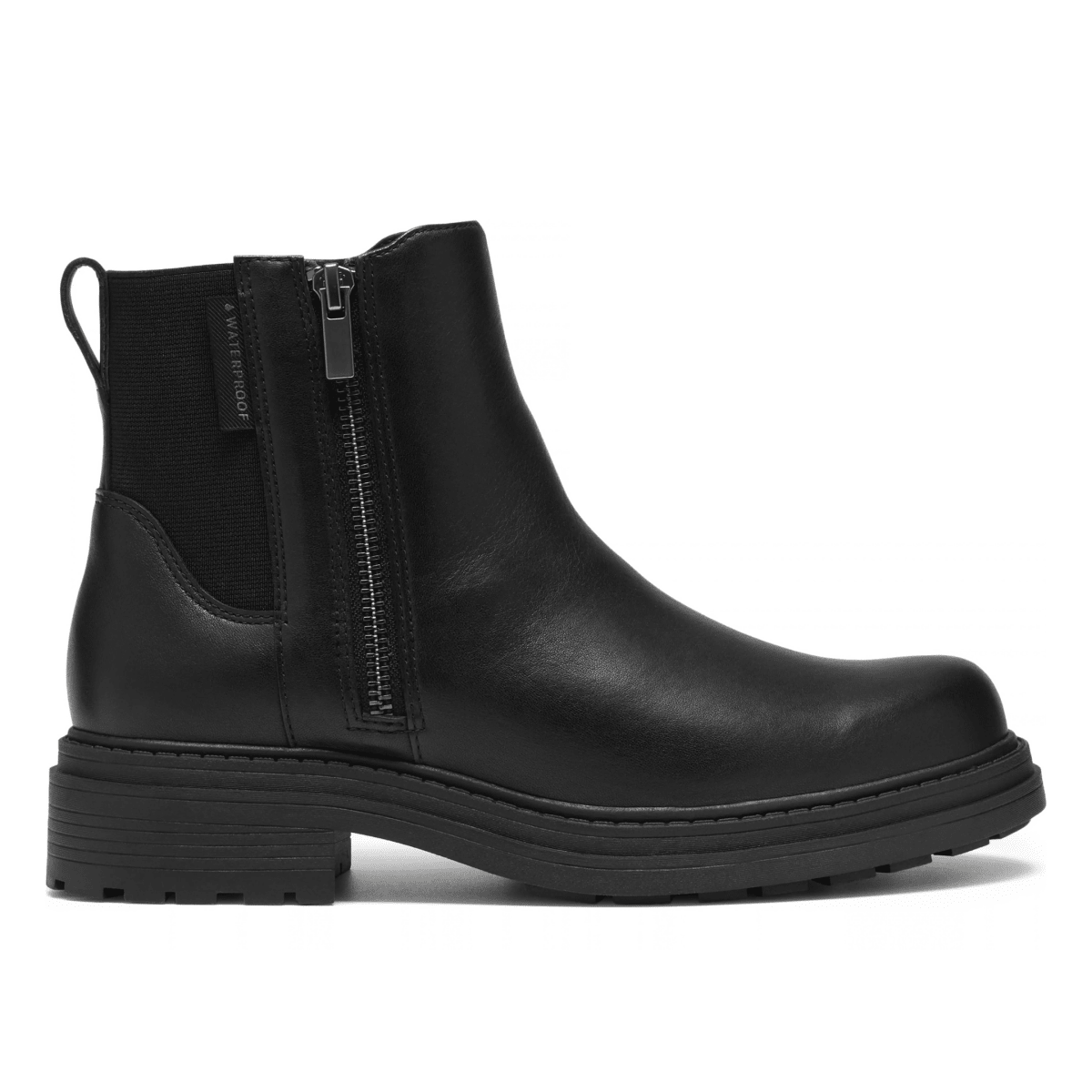Clarks Women's Orinoco 3 Black Leather Waterproof - 9036201 - Tip Top Shoes of New York