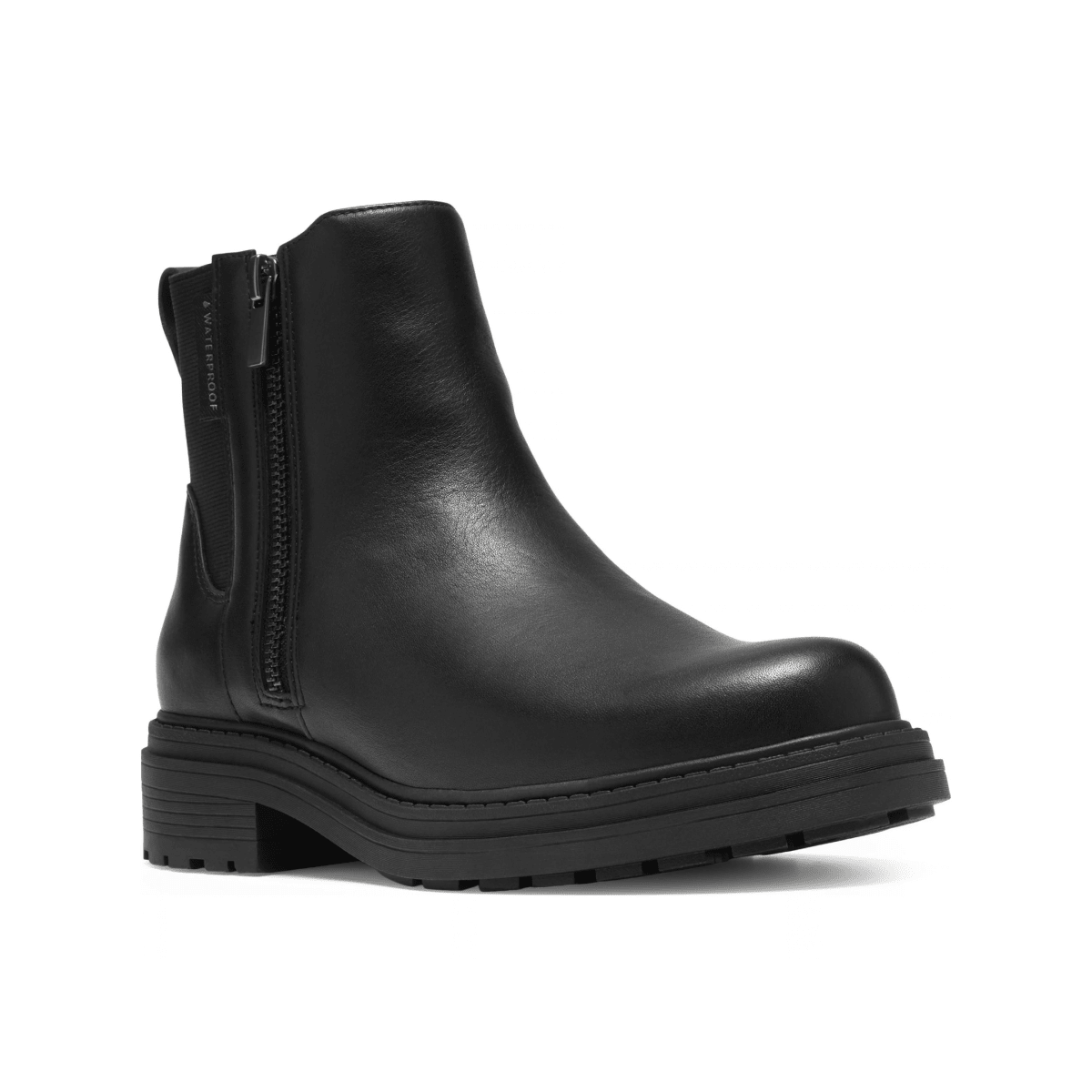 Clarks Women's Orinoco 3 Black Leather Waterproof - 9036201 - Tip Top Shoes of New York
