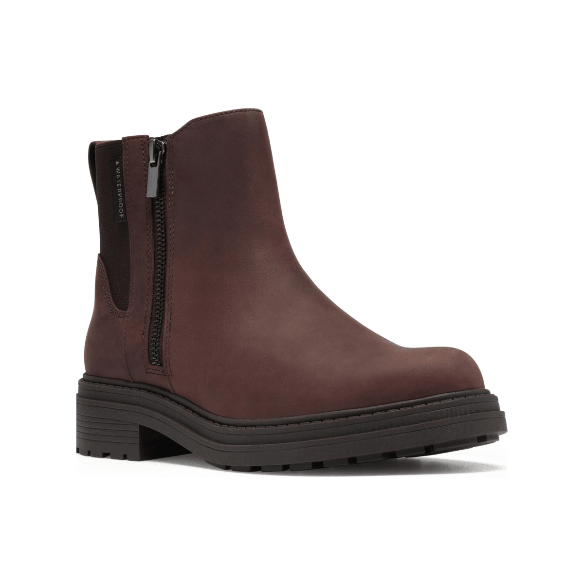 Clarks Women's Orinoco 3 Brown Leather Waterproof - 9036210 - Tip Top Shoes of New York