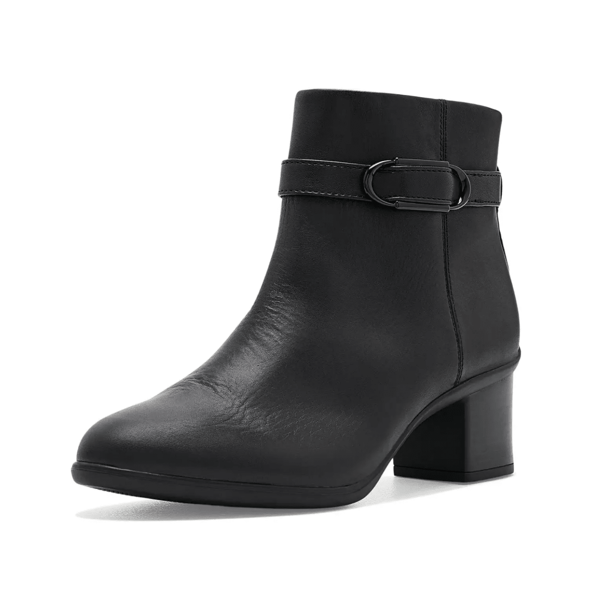 Clarks Women's Shaya Black Leather Waterproof - 9036222 - Tip Top Shoes of New York