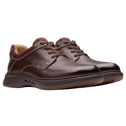 Clarks mahogany leather online