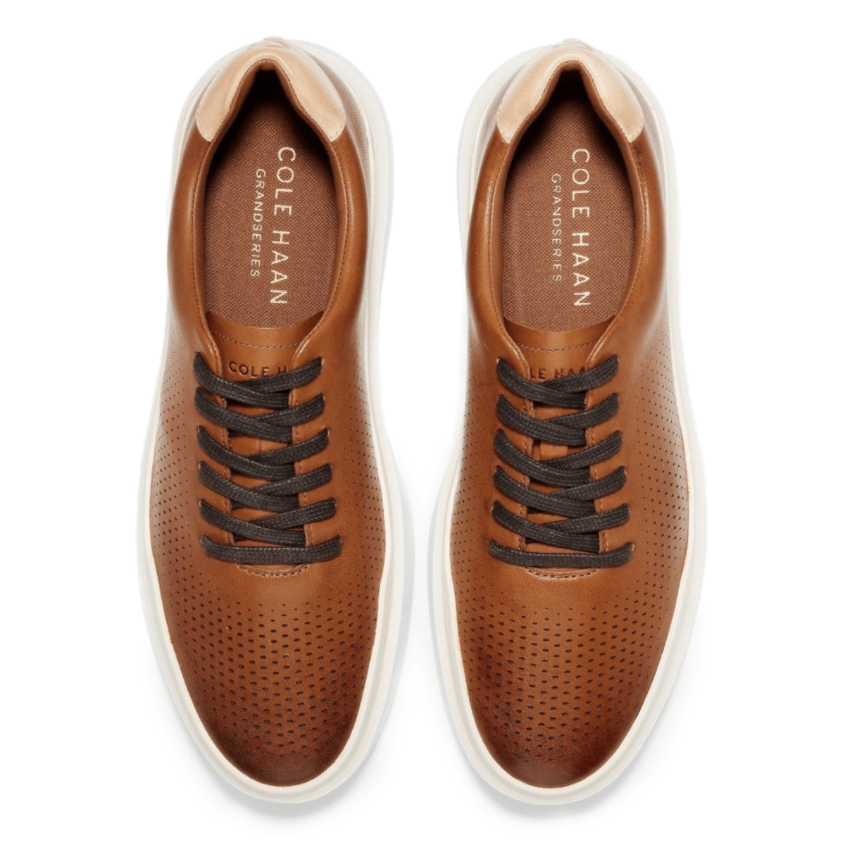 Cole Haan Men's GrandPro Rally Lazer Cut Tan Leather - 990851 - Tip Top Shoes of New York