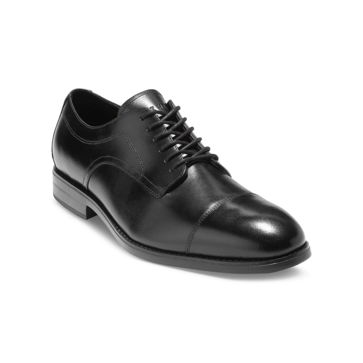 Cole Haan Men's Harmon Grand Cap Toe Oxford Black Leather - 9027339 - Tip Top Shoes of New York