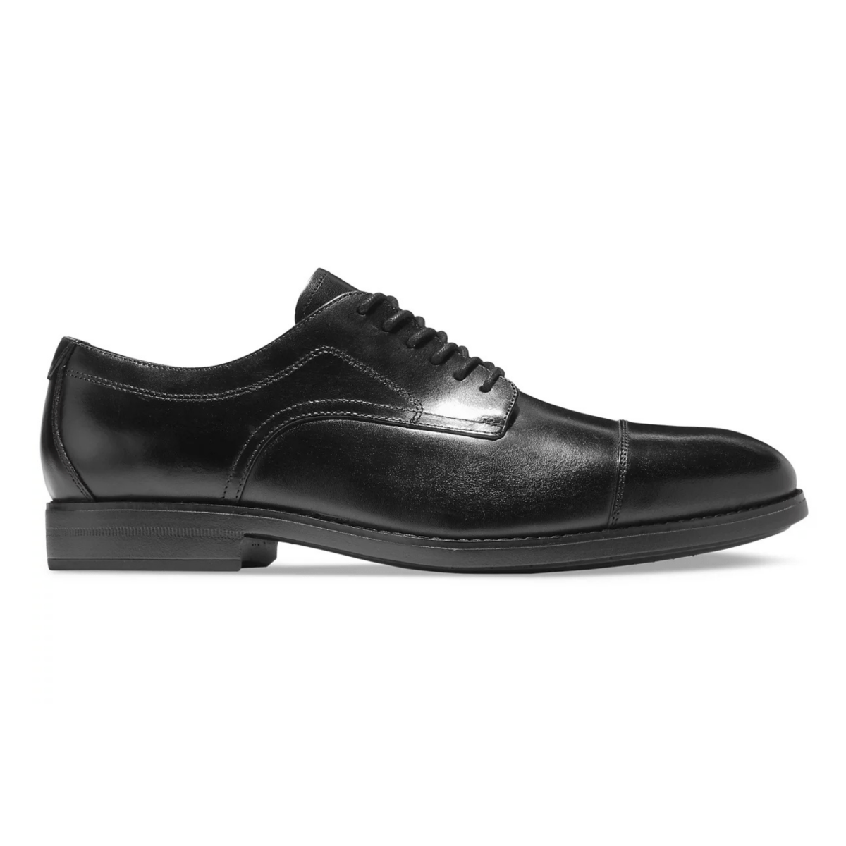 Cole Haan Men's Harmon Grand Cap Toe Oxford Black Leather - 9027339 - Tip Top Shoes of New York