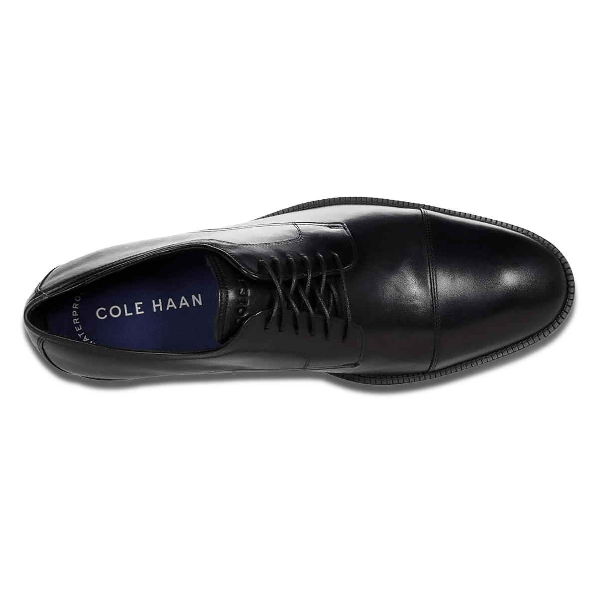 Cole Haan Men's Modern Essentials Cap Oxford Black Waterproof - 9004526 - Tip Top Shoes of New York