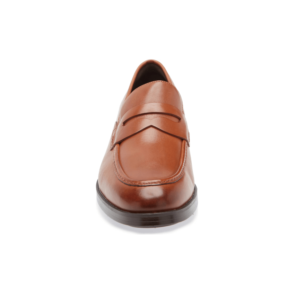 Cole Haan Men's Newmark Grand Penny Round Toe Loafers - British Tan