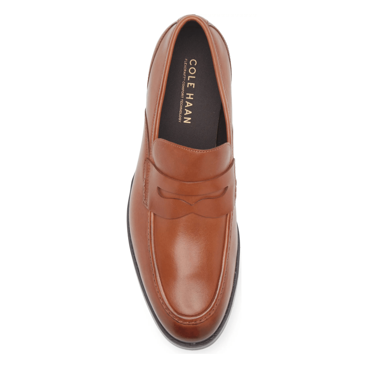 brown cole haan dress shoes Men's ZERGRAND Remastered Plain Toe Oxford - Cole Haan Air 12M Tan