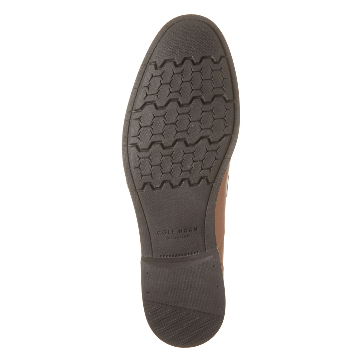 Cole Haan Men's Newmark Grand Penny Loafer British Tan/Dark Brown - 9027363 - Tip Top Shoes of New York