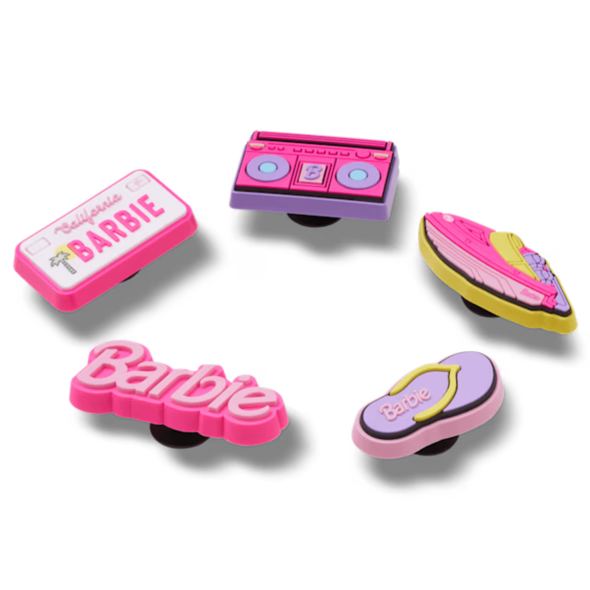 Crocs Barbie Retro 5 - Pack Jibbitz Charms - 1108108 - Tip Top Shoes of New York