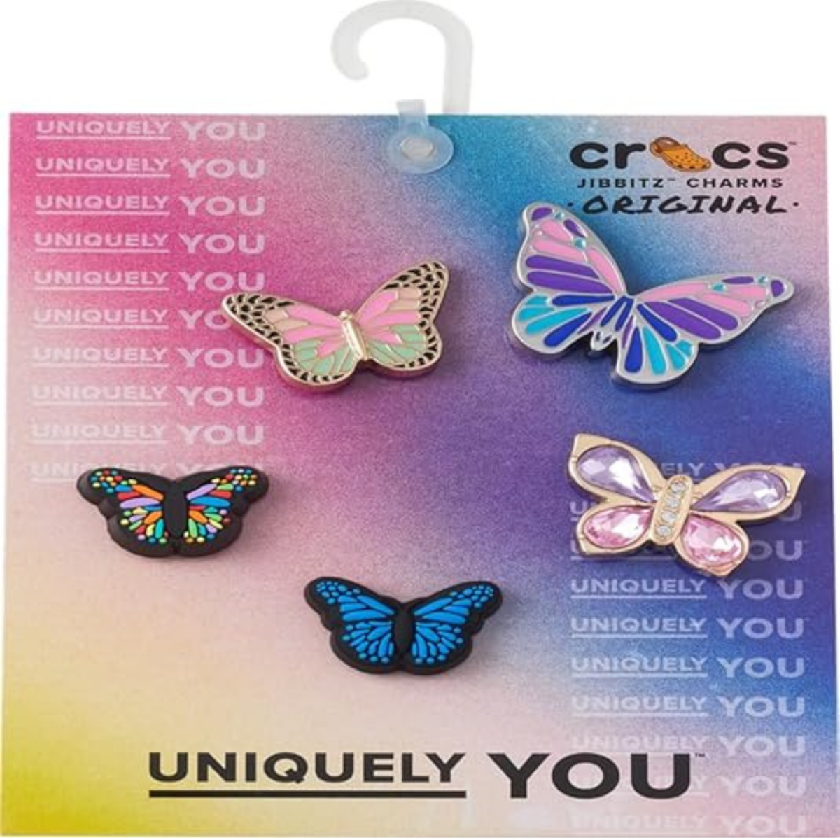 Crocs Butterfly 5 - Pack Jibbitz Charms - 5026441 - Tip Top Shoes of New York