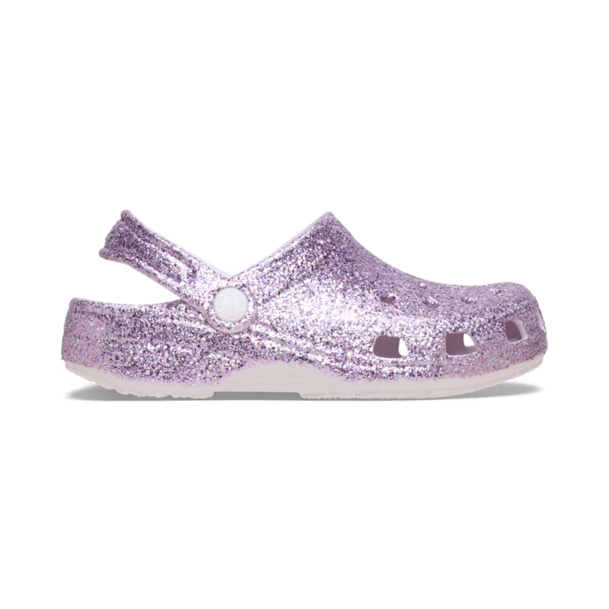 Crocs Kids Classic Chunky Glitter Clog Grape Ice - 1114064 - Tip Top Shoes of New York