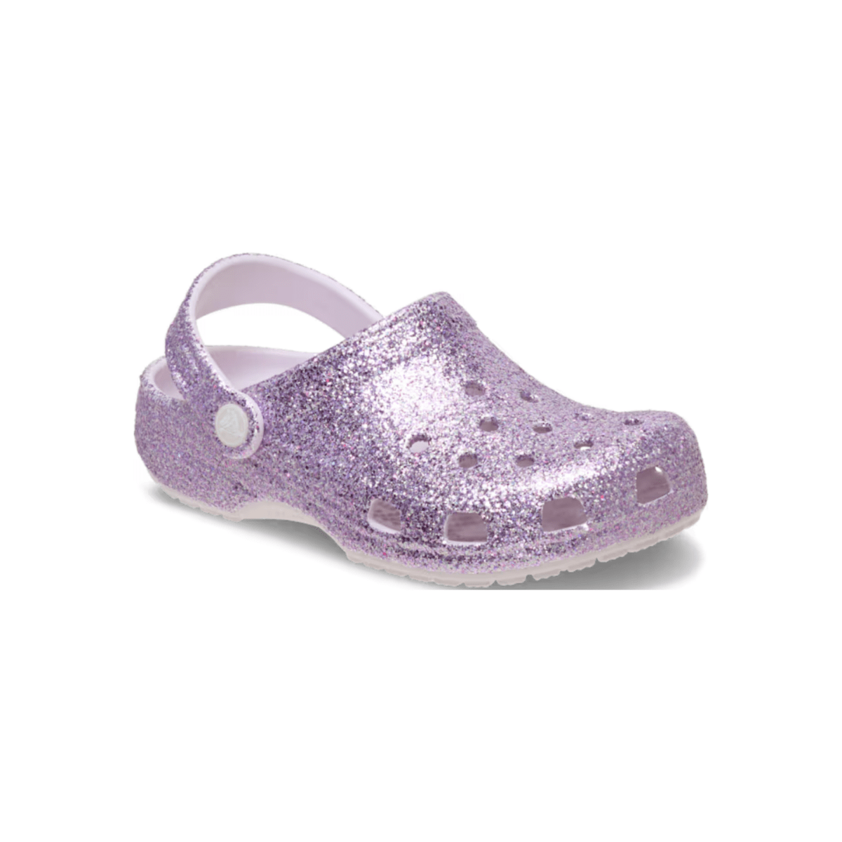 Crocs Kids Classic Chunky Glitter Clog Grape Ice - 1114064 - Tip Top Shoes of New York