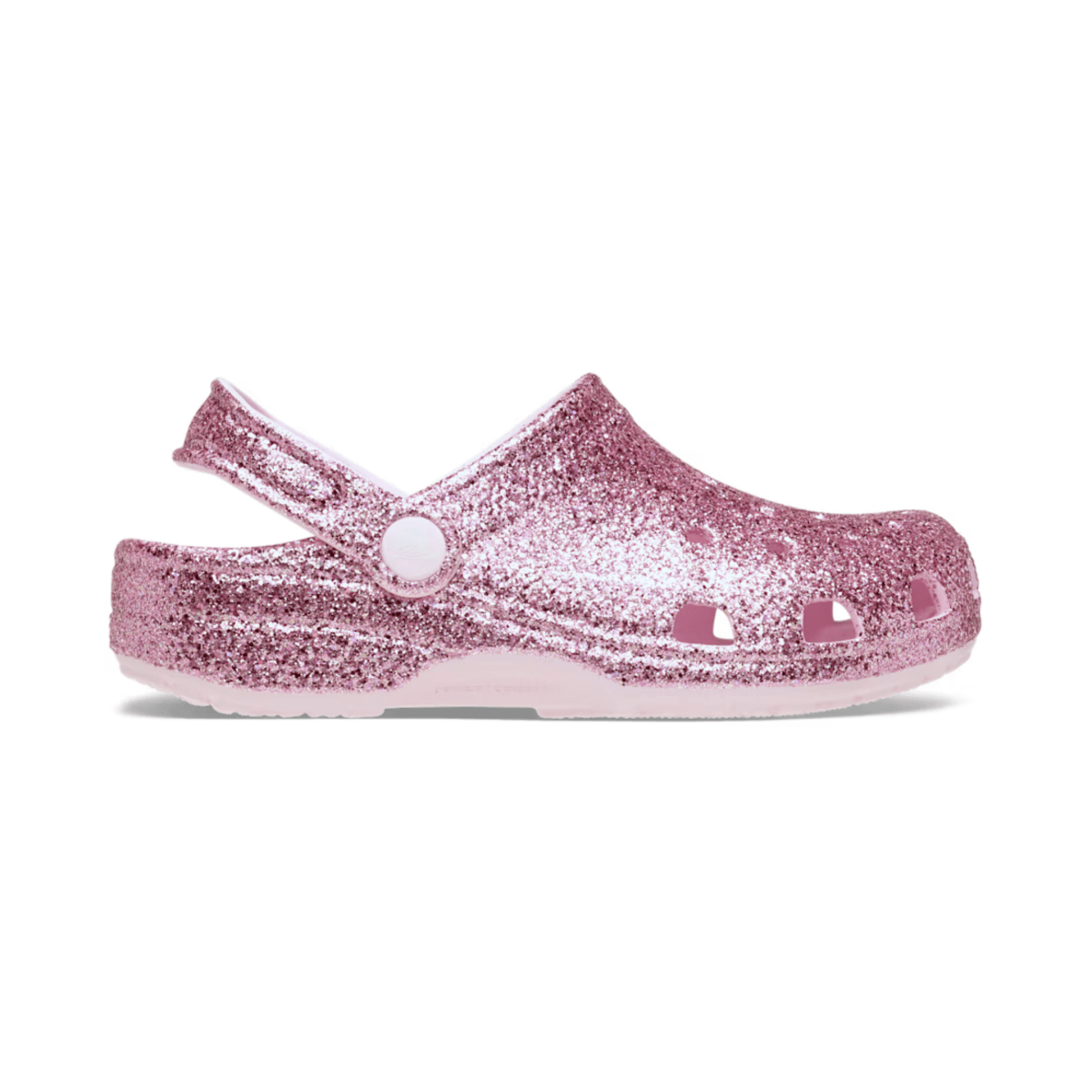 Crocs Kids Classic Chunky Glitter Clog Pink Milk - 1108097 - Tip Top Shoes of New York