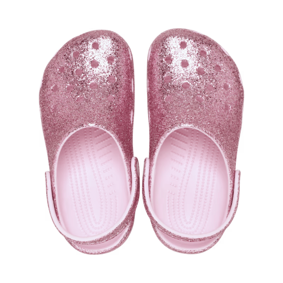 Crocs Kids Classic Chunky Glitter Clog Pink Milk - 1108097 - Tip Top Shoes of New York