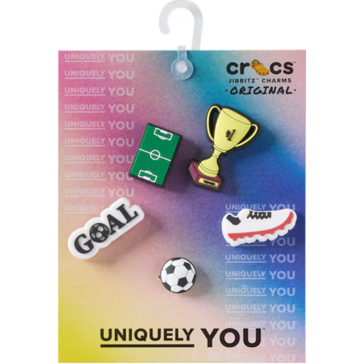 Crocs Soccer Star 5 - Pack Jibbitz Charms - 1108109 - Tip Top Shoes of New York