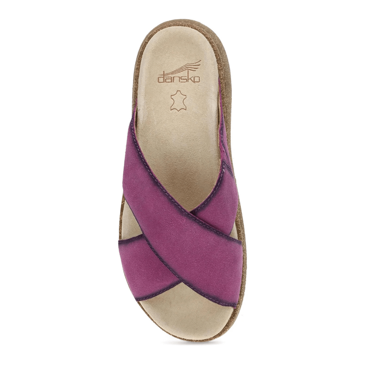 Dansko Women's Bridget Plum Burnished Suede - 9019918 - Tip Top Shoes of New York