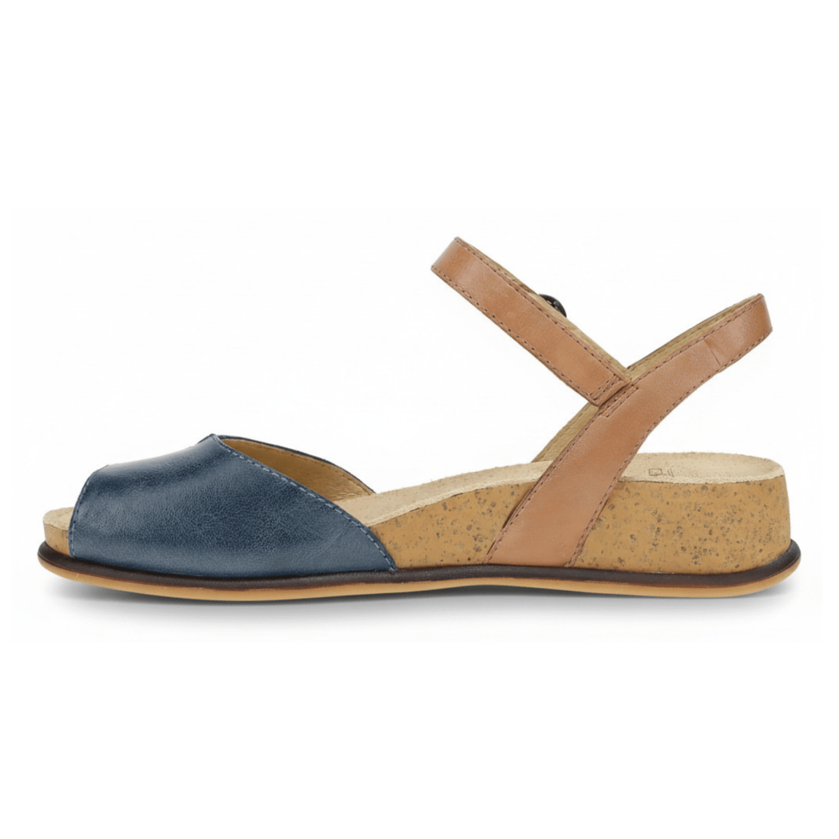 Dansko Women's Cass Blue/Tan Leather - 9029343 - Tip Top Shoes of New York