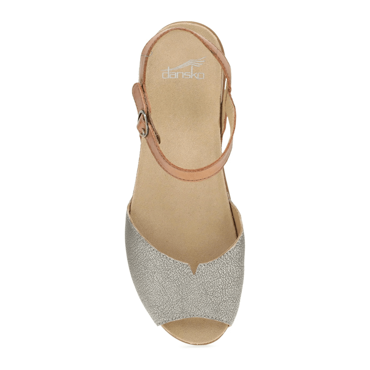 Dansko Women's Cass Platino/Tan Leather - 9019981 - Tip Top Shoes of New York