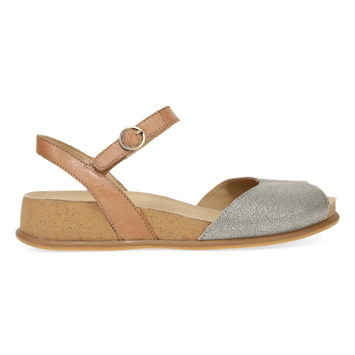 Dansko Women's Cass Platino/Tan Leather - 9019981 - Tip Top Shoes of New York