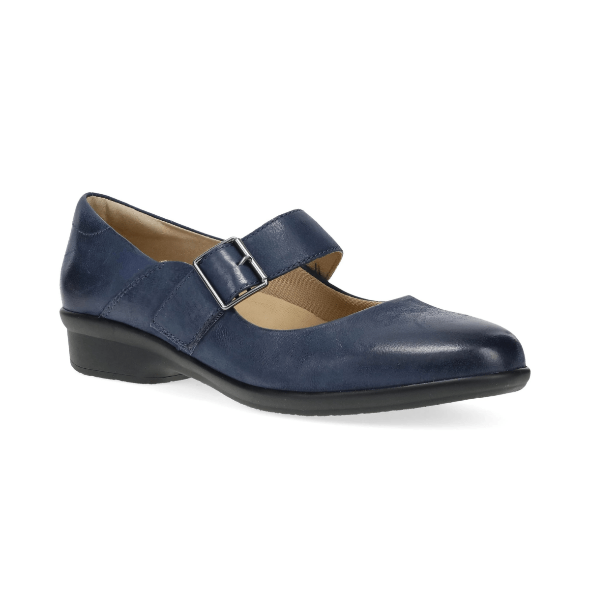 Dansko Women's Collette Navy Burnished Nubuck - 9024255 - Tip Top Shoes of New York