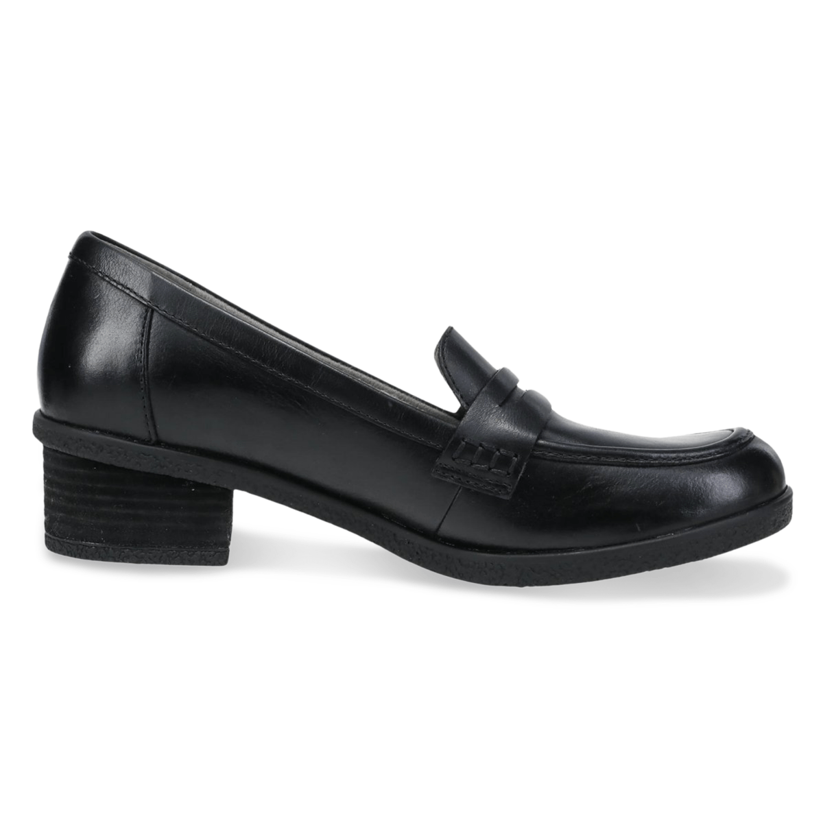 Dansko Women's Danica Black Waterproof Burnished Loafer - 9016764 - Tip Top Shoes of New York