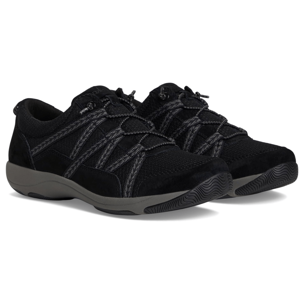 Dansko Women's Harlyn Black/Black Suede - 9029380 - Tip Top Shoes of New York