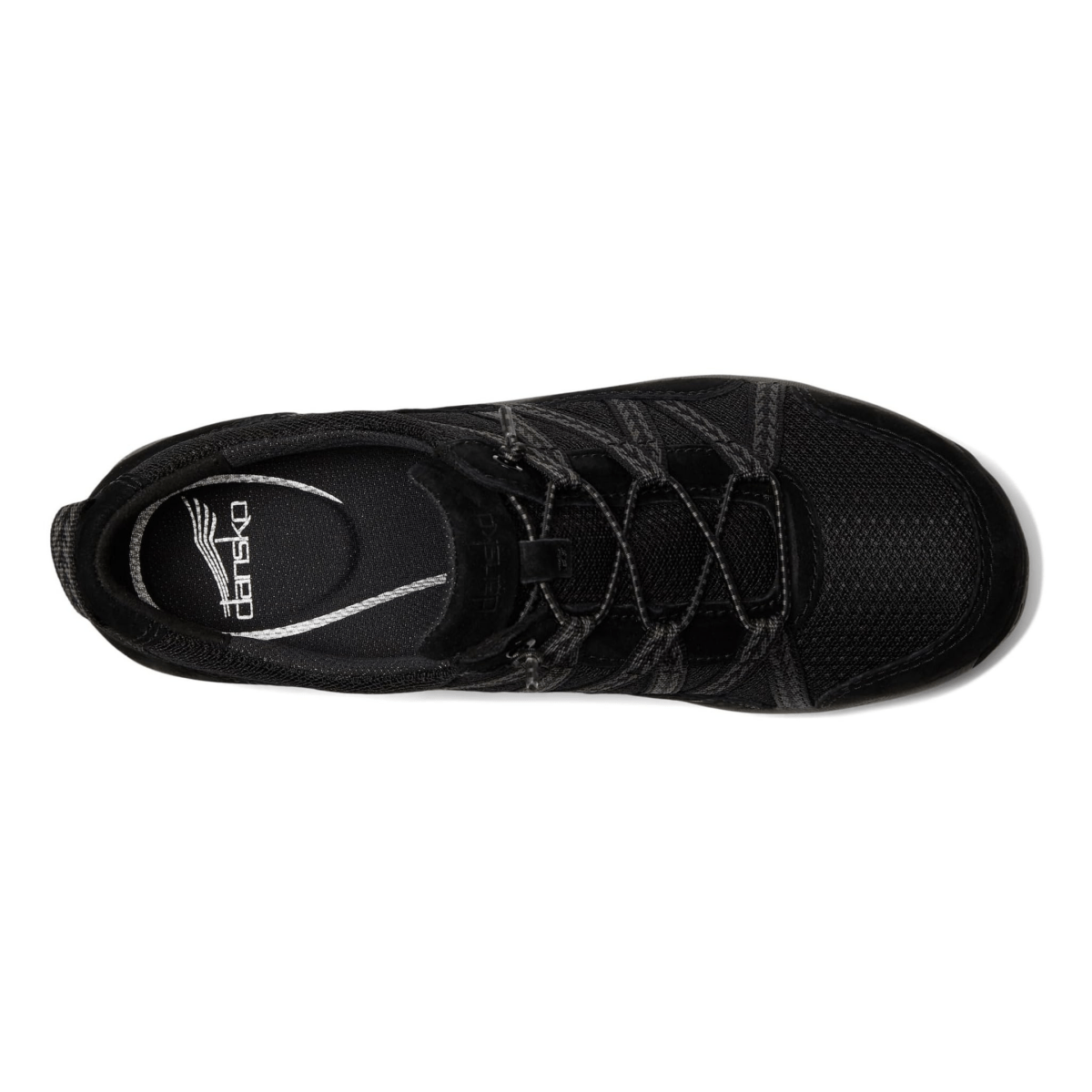 Dansko Women's Harlyn Black/Black Suede - 9029380 - Tip Top Shoes of New York