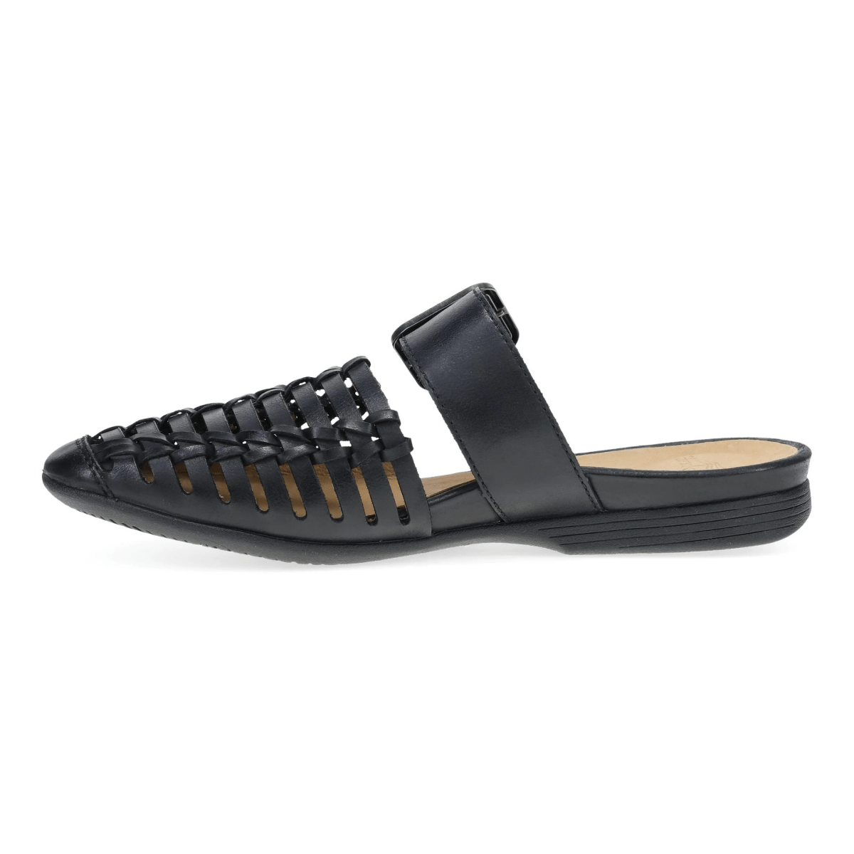 Dansko Women's Leilani Black Burnished Nappa Mule - 9020051 - Tip Top Shoes of New York