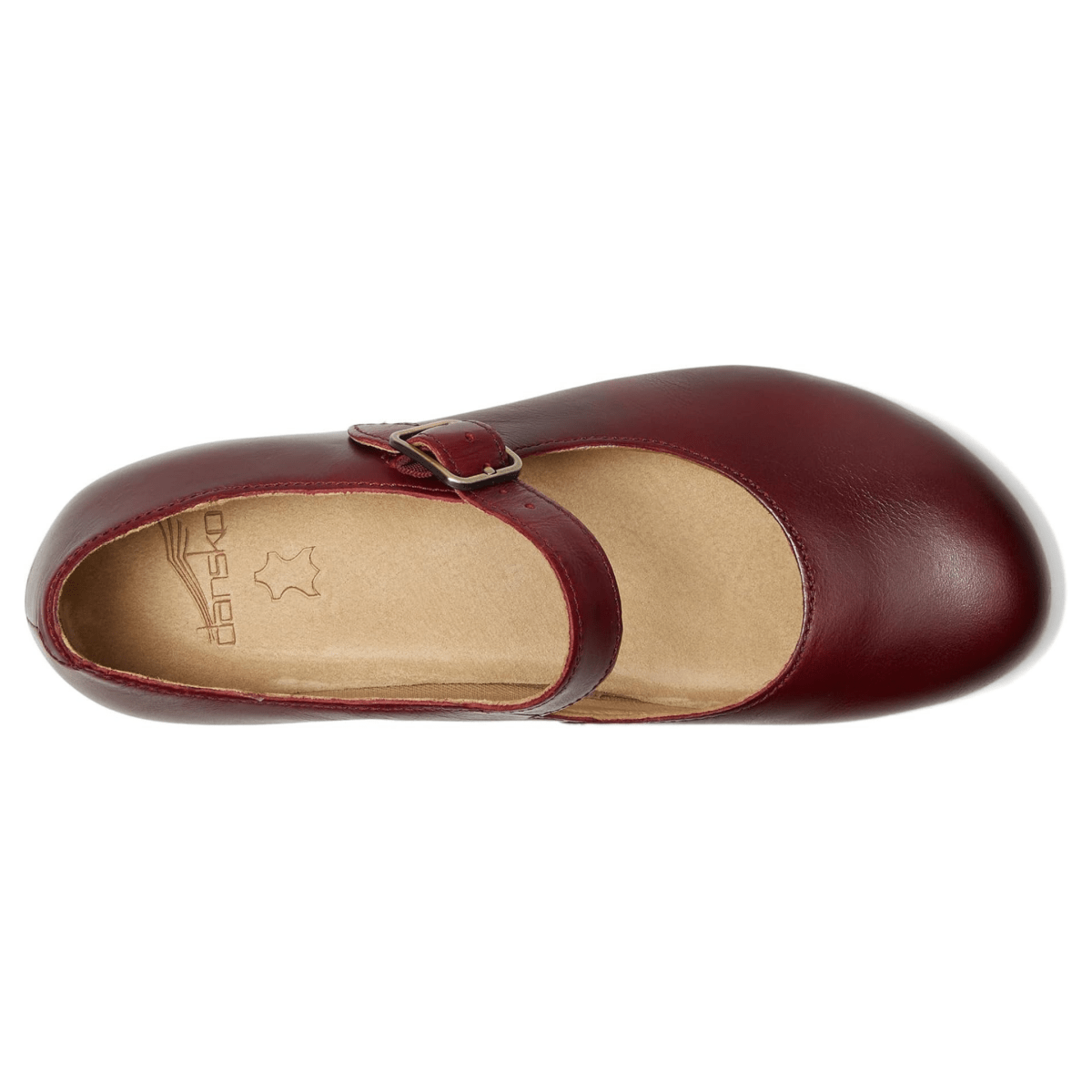 Dansko Women's Lilah Red Waxy Burnished - 9024234 - Tip Top Shoes of New York