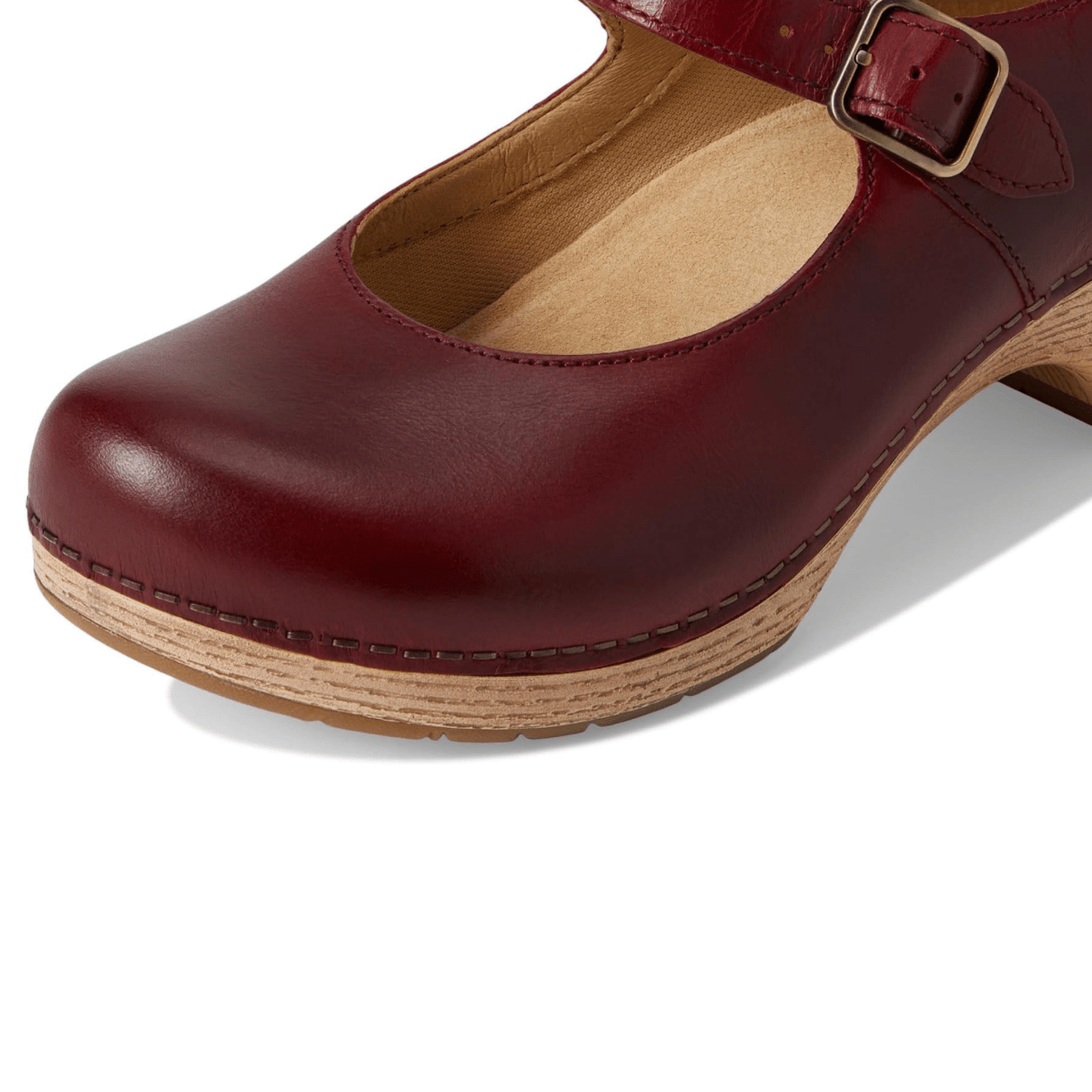 Dansko Women's Lilah Red Waxy Burnished - 9024234 - Tip Top Shoes of New York