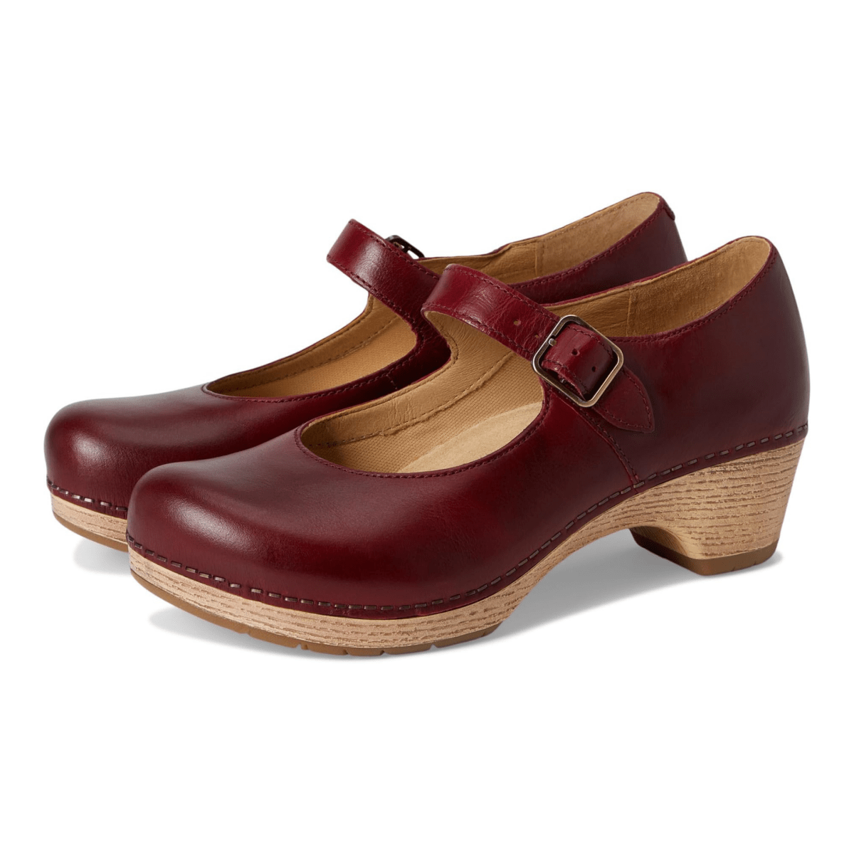 Dansko Women's Lilah Red Waxy Burnished - 9024234 - Tip Top Shoes of New York