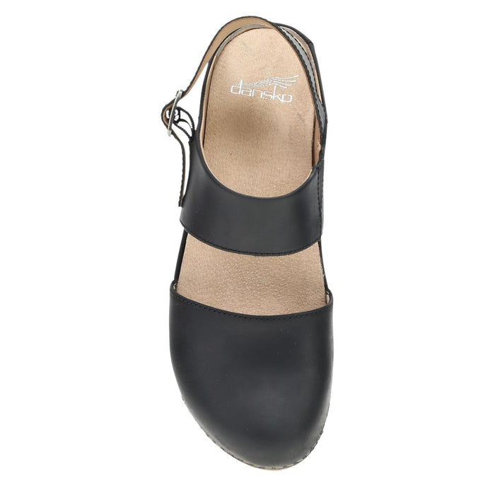 Dansko Women's Lucia Black Oiled Pull Up - 9016714 - Tip Top Shoes of New York