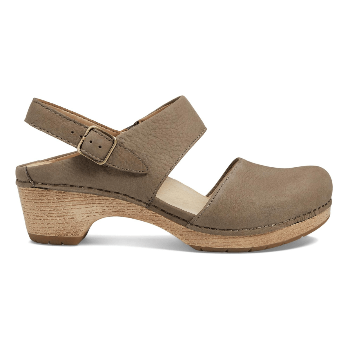 Dansko Women's Lucia Taupe Milled Nubuck - 9029322 - Tip Top Shoes of New York