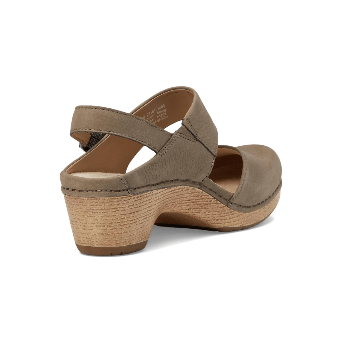 Dansko Women's Lucia Taupe Milled Nubuck - 9029322 - Tip Top Shoes of New York
