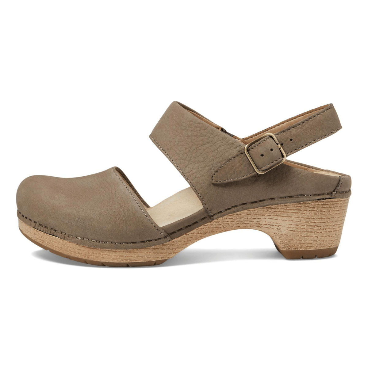 Dansko Women's Lucia Taupe Milled Nubuck - 9029322 - Tip Top Shoes of New York