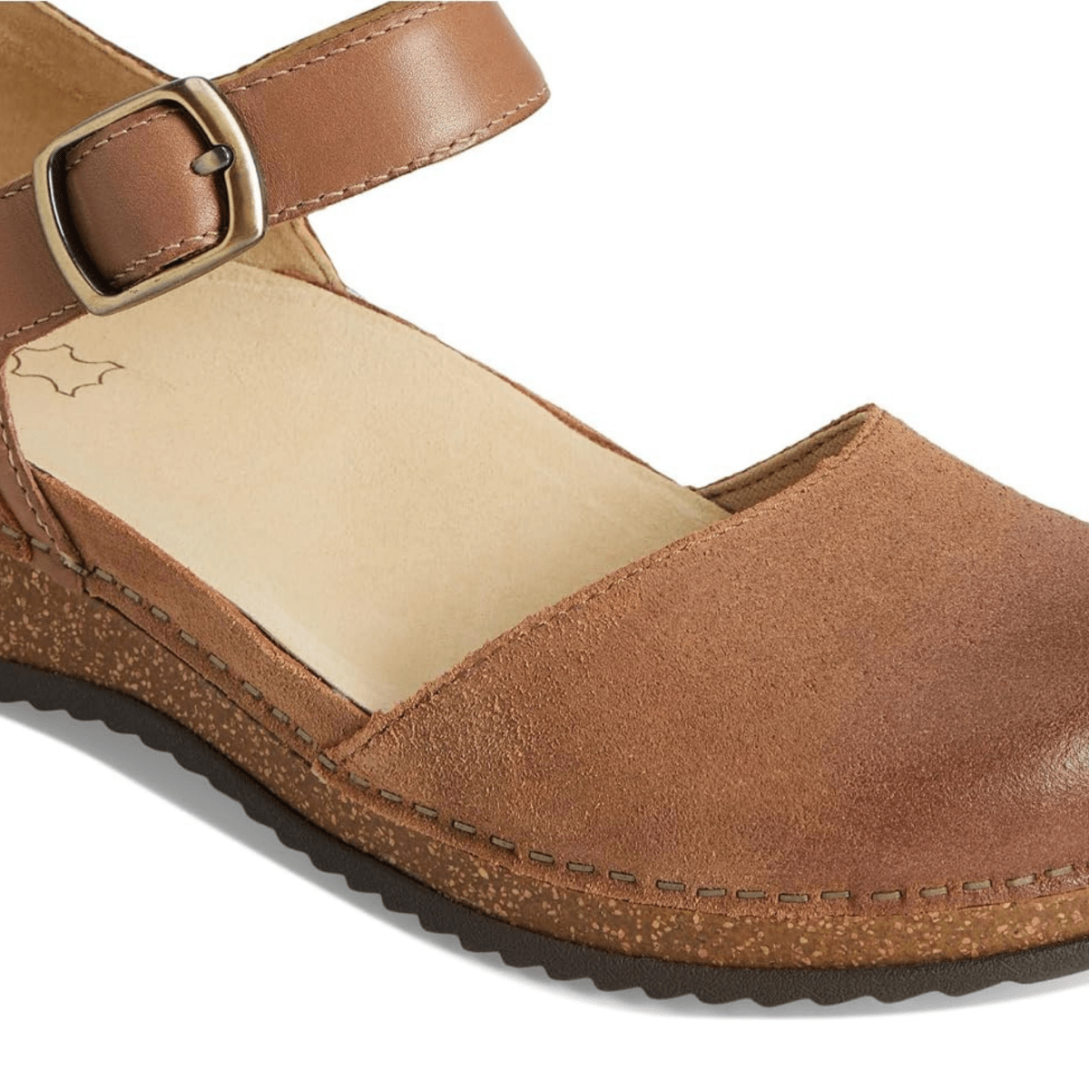 Dansko Women's Mae Tan Burnished Suede - 9033189 - Tip Top Shoes of New York