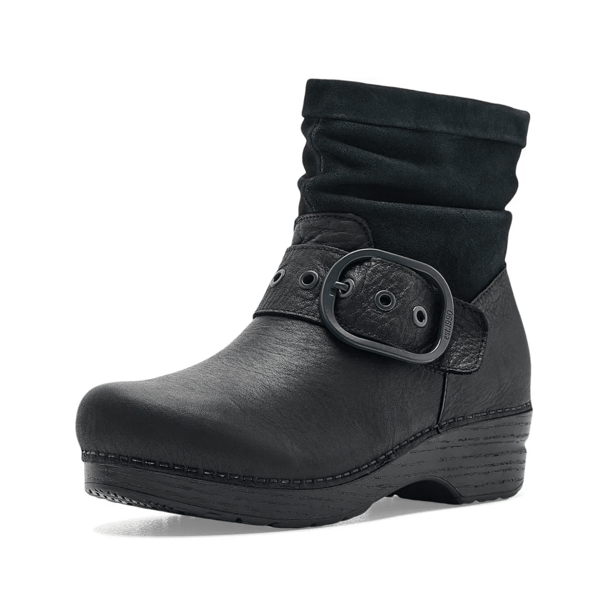 Dansko Women's Pearson Clog Boot Black Leather - 9033124 - Tip Top Shoes of New York