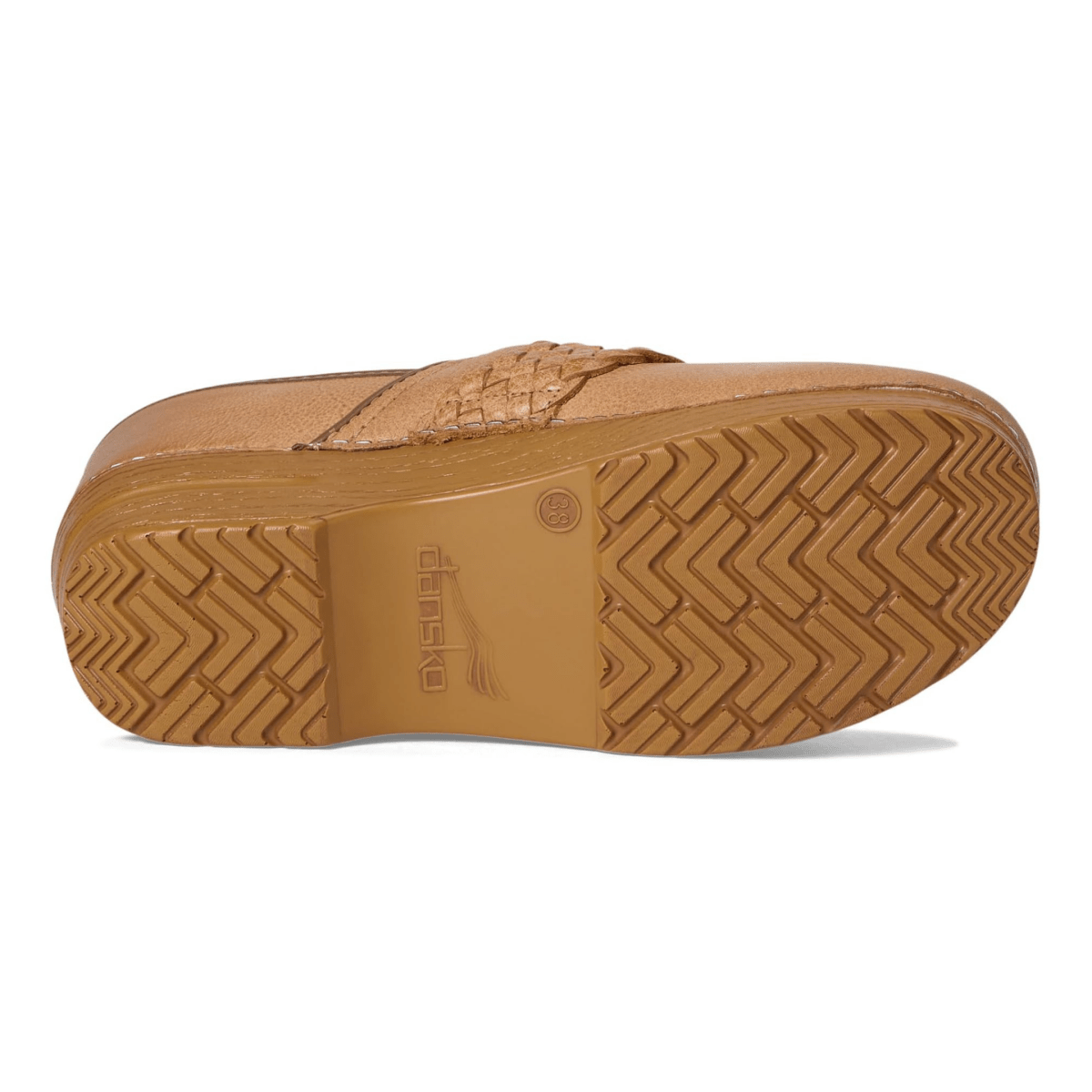 Dansko Women's Pro Braided Clog Honey Distressed Leather - 9029271 - Tip Top Shoes of New York