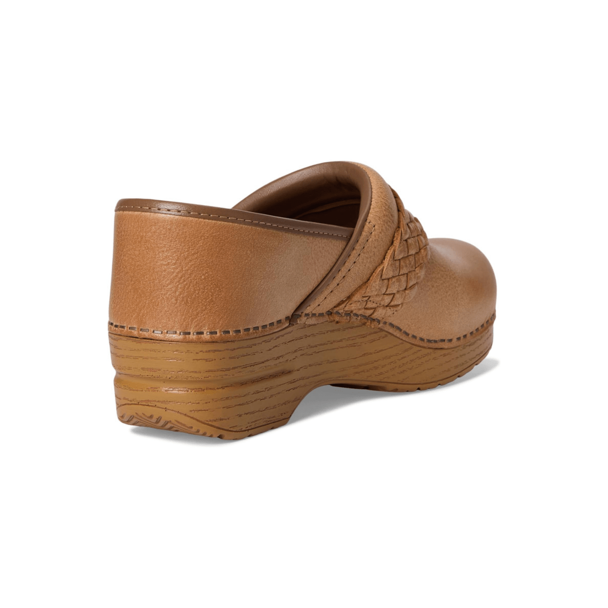 Dansko Women's Pro Braided Clog Honey Distressed Leather - 9029271 - Tip Top Shoes of New York