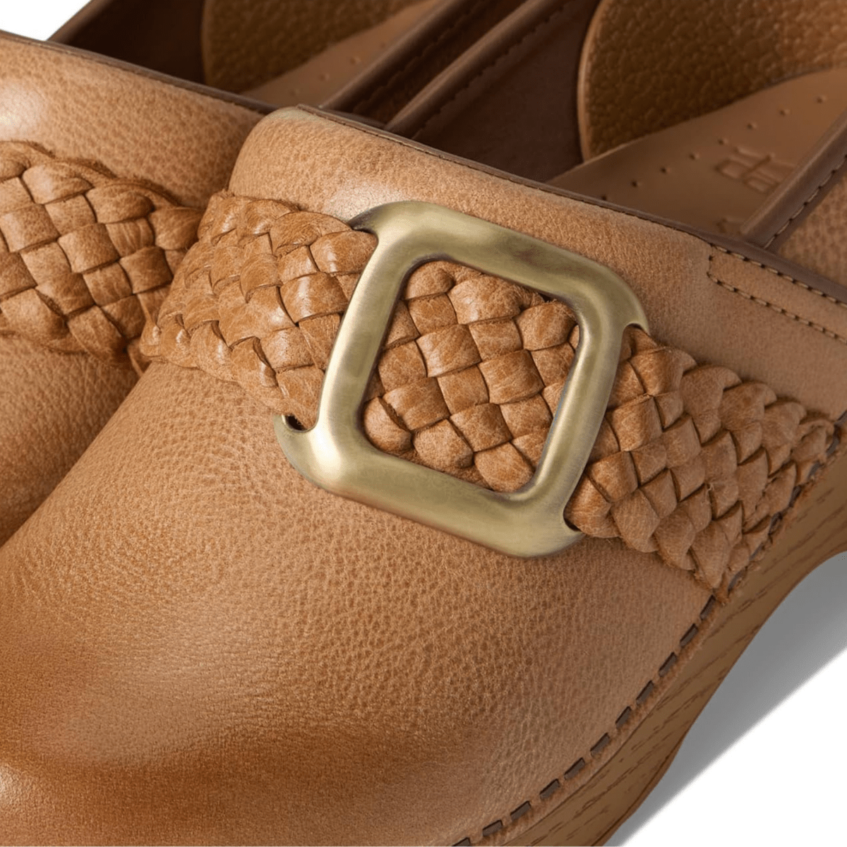 Dansko Women's Pro Braided Clog Honey Distressed Leather - 9029271 - Tip Top Shoes of New York