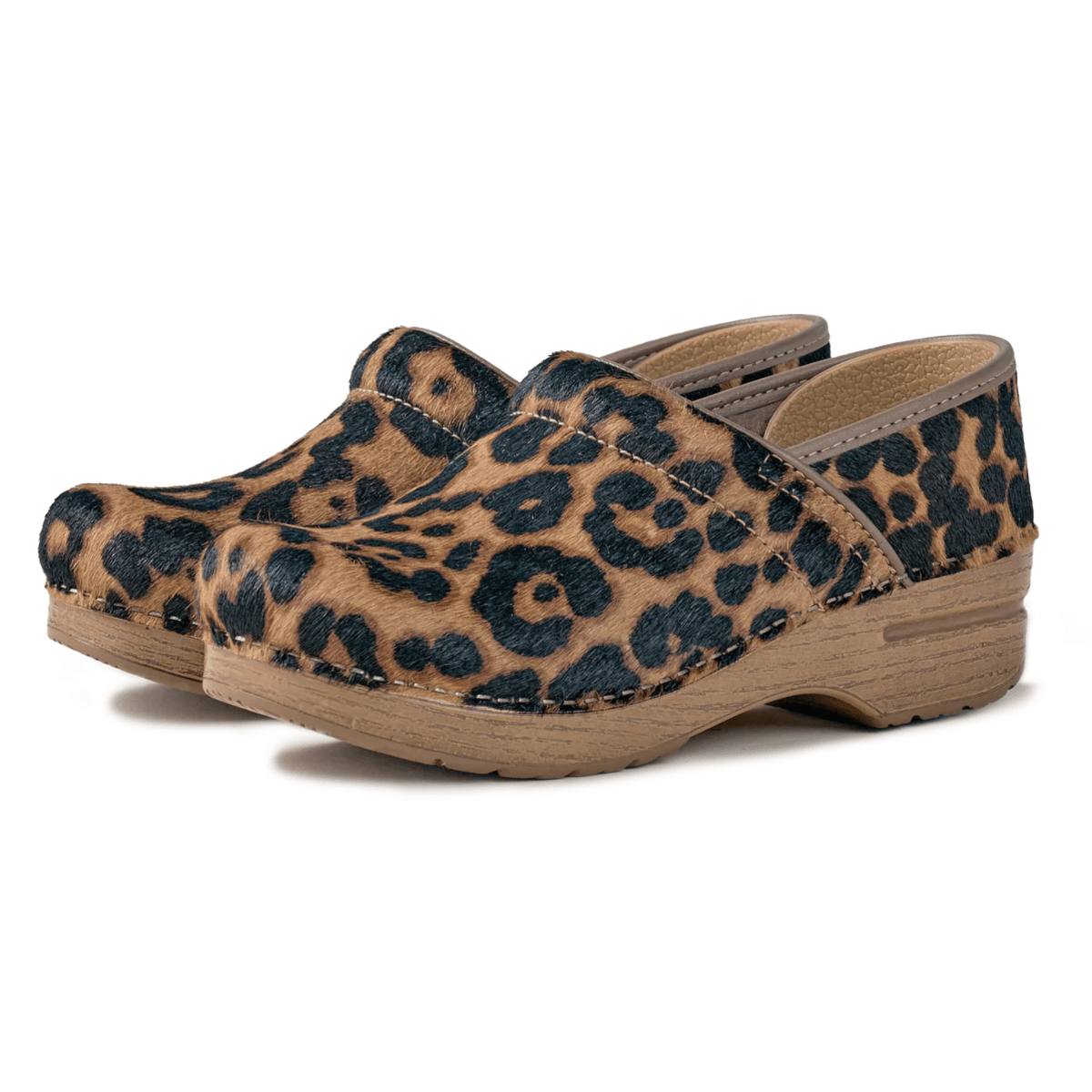 Dansko Women's Professional Leopard Haircalf Clog - 9033101 - Tip Top Shoes of New York