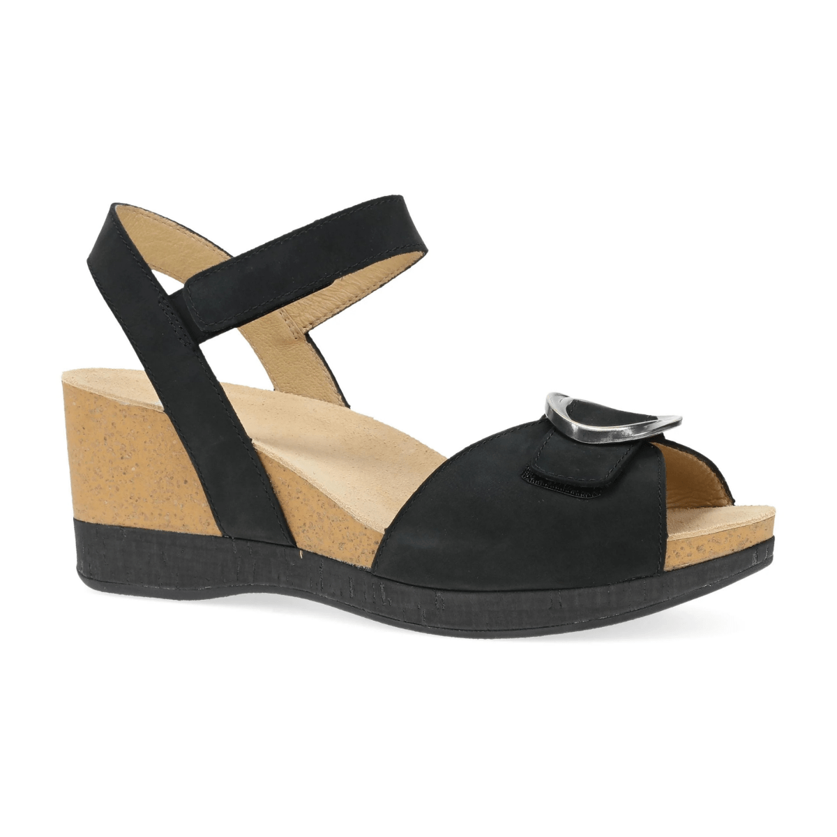 Dansko Women's Stella Black Milled Nubuck - 9020009 - Tip Top Shoes of New York