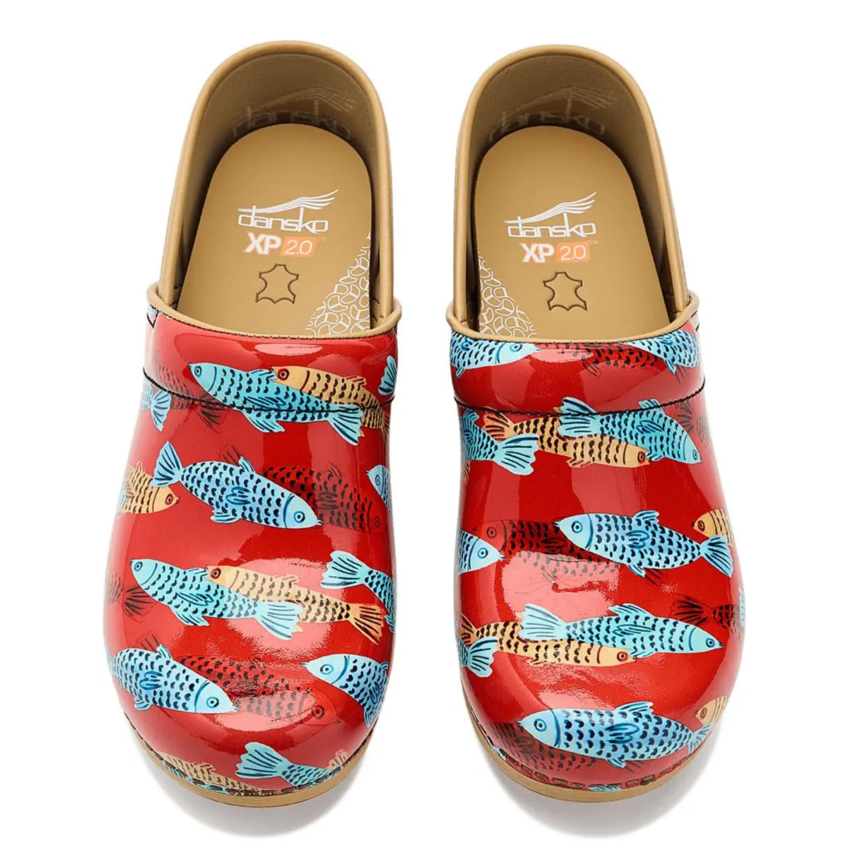Dansko Women's XP 2.0 Sardines/Red Patent - 9029300 - Tip Top Shoes of New York